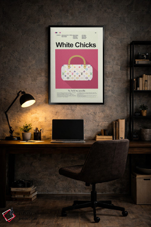 تابلو مینیمال دختران سفیدپوست اثر پرینتس اند گیگلز اثر ارین هیگرمن - D6B