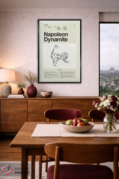 تابلو دکوراتیو ناپلئون داینامیت اثر پرینتس اند گیگلز اثر ارین هیگرمن - D4B