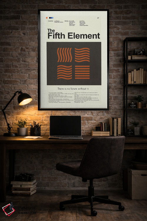 تابلو دکوراتیو عنصر پنجم اثر پرینتس اند گیگلز اثر ارین هیگرمن - D6B