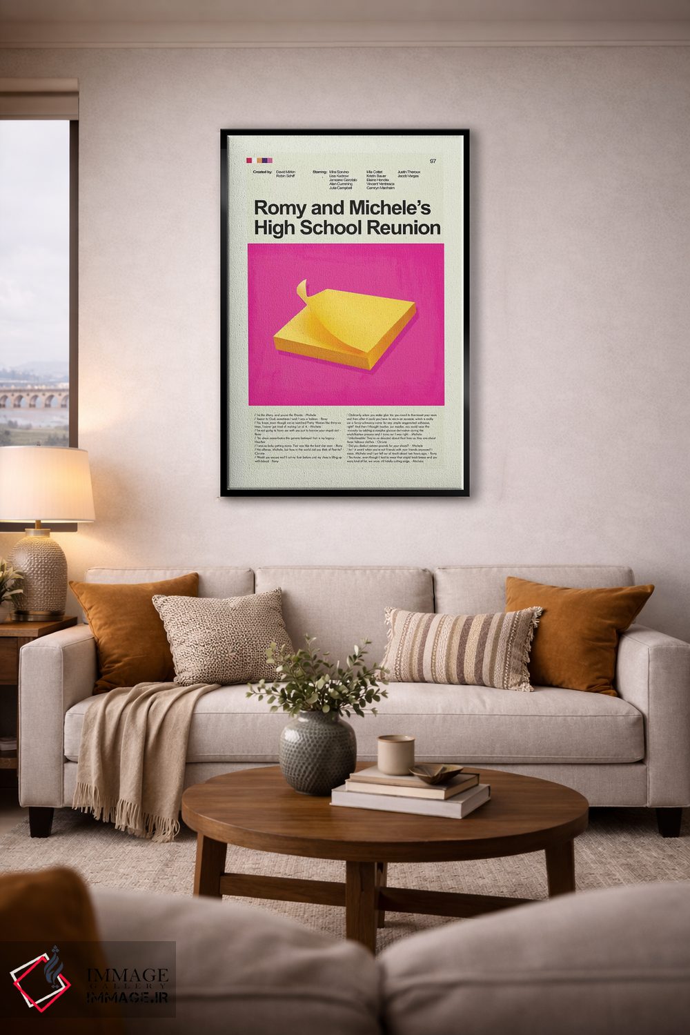 تابلو دکوراتیو دیدار دبیرستان رومی و میشل اثر پرینتس اند گیگلز اثر ارین هیگرمن - D4B