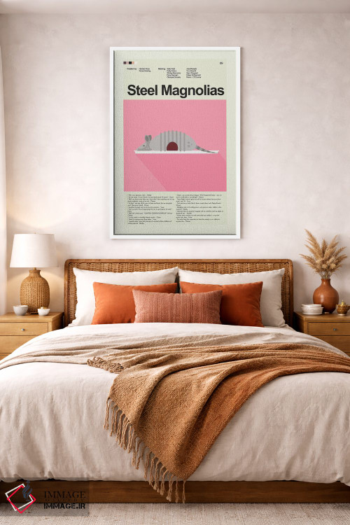 تابلو دکوراتیو مگنولیاهای فولادی اثر پرینتس اند گیگلز اثر ارین هیگرمن - D4W