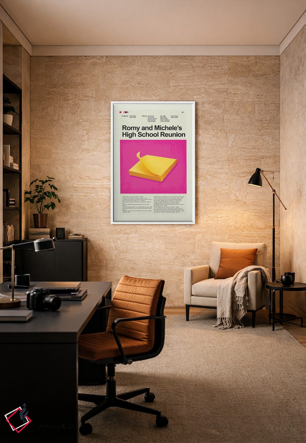 تابلو دکوراتیو دیدار دبیرستان رومی و میشل اثر پرینتس اند گیگلز اثر ارین هیگرمن - D5W