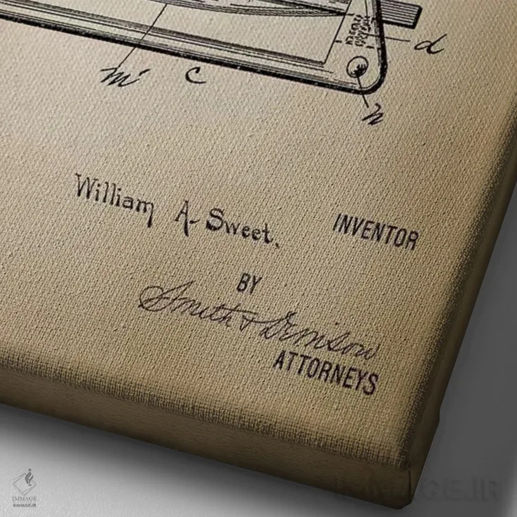 تابلو مدرن بیلیارد III اثر پتنت پرینت استور - نمای نزدیک بافت بوم