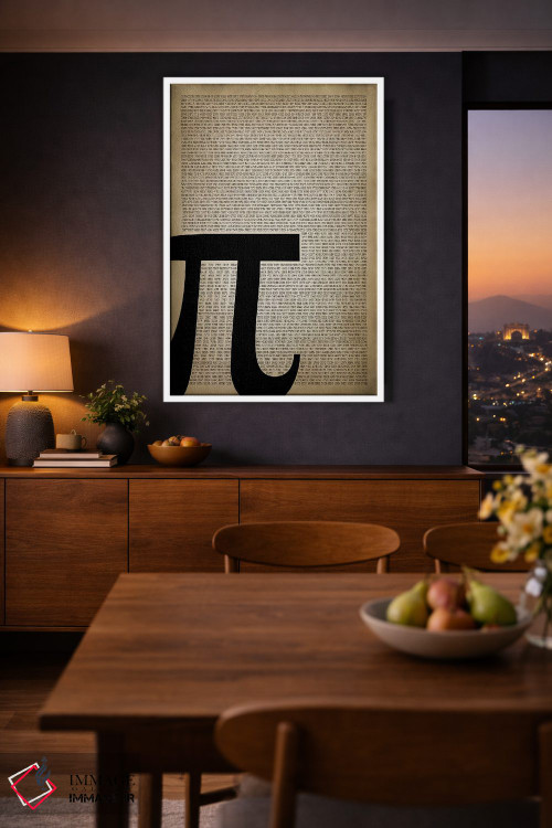 تابلو دکوراتیو پی اثر پتنت پرینت استور - D3W