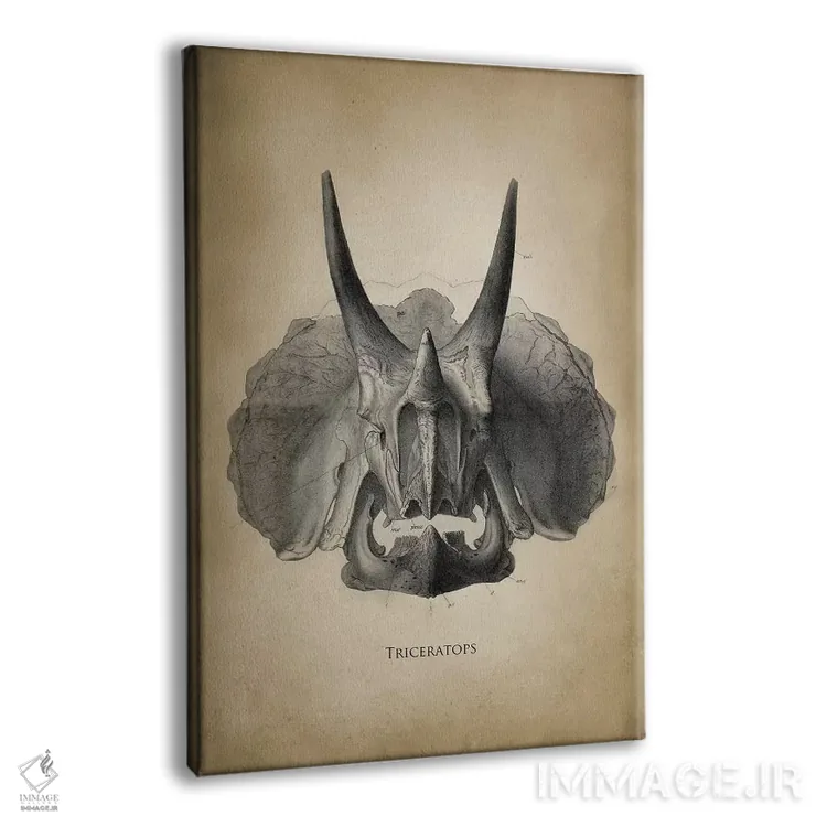 تابلو دکوراتیو تری سراپتوس اثر پتنت پرینت استور - نمای پرسپکتیو محصول