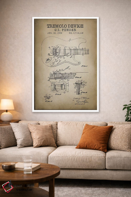 تابلو دکوراتیو دستگاه ترمولو اثر پتنت پرینت استور - D1W