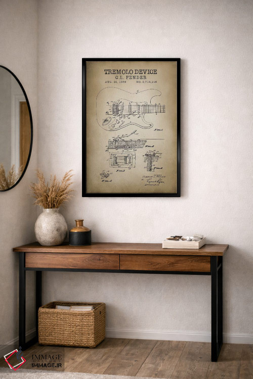 تابلو دکوراتیو دستگاه ترمولو اثر پتنت پرینت استور - D4B