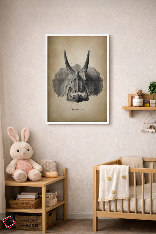 تابلو دکوراتیو تری سراپتوس اثر پتنت پرینت استور - D3W