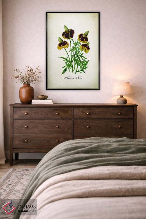 تابلو دکوراتیو کلاه مکزیکی اثر پتنت پرینت استور - D4B