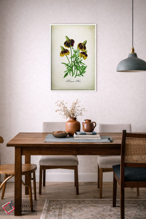 تابلو دکوراتیو کلاه مکزیکی اثر پتنت پرینت استور - D6W