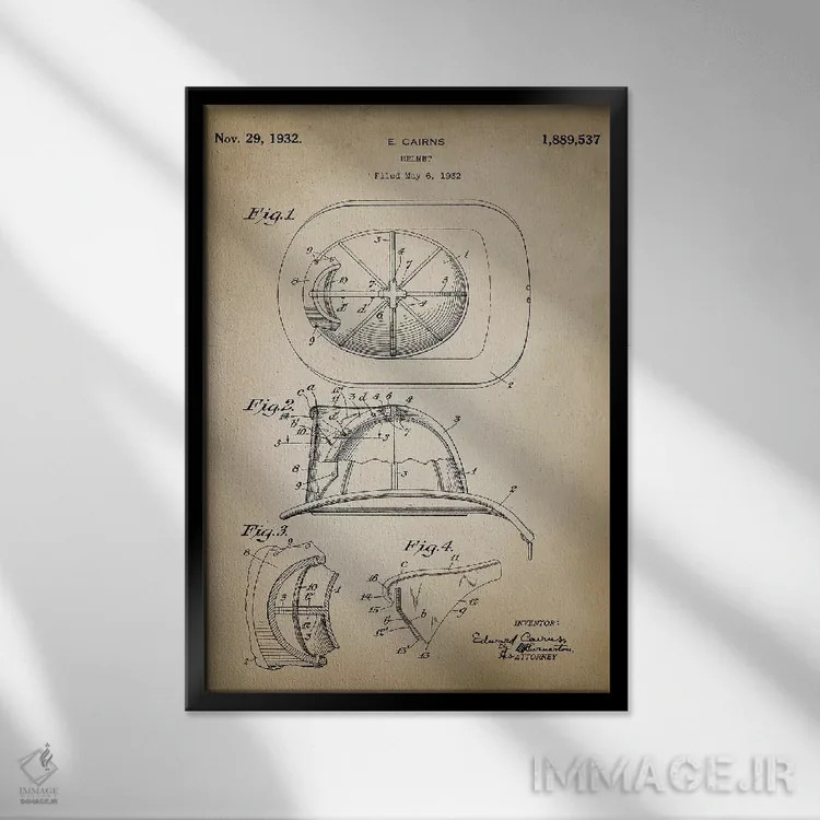 تابلو دکوراتیو نبرد آتش VIII اثر پتنت پرینت استور - نمای قابدار مشکی