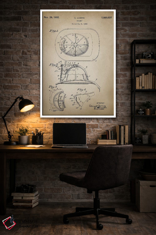 تابلو دکوراتیو نبرد آتش VIII اثر پتنت پرینت استور - D2W