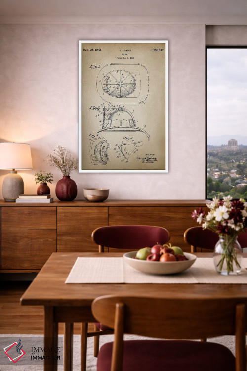 تابلو دکوراتیو نبرد آتش VIII اثر پتنت پرینت استور - D3W