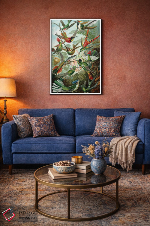 تابلو دکوراتیو مرغ مگس خوارهای هیکل اثر پتنت پرینت استور - D3W