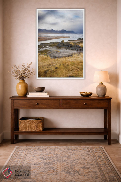 تابلو دکوراتیو بودیر ایسلند ۲ اثر مارک پائولدا - D1W