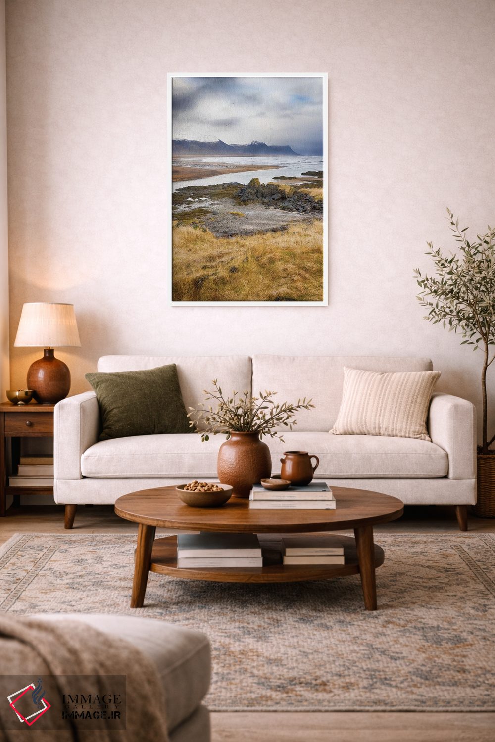 تابلو دکوراتیو بودیر ایسلند ۲ اثر مارک پائولدا - D2W