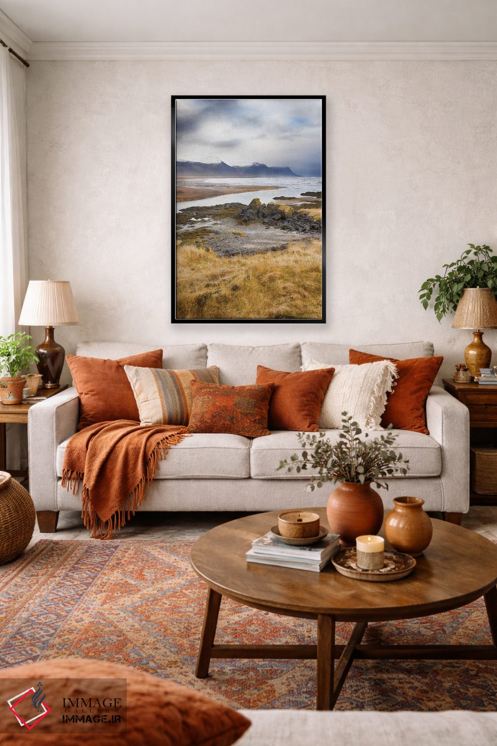 تابلو دکوراتیو بودیر ایسلند ۲ اثر مارک پائولدا - D3B