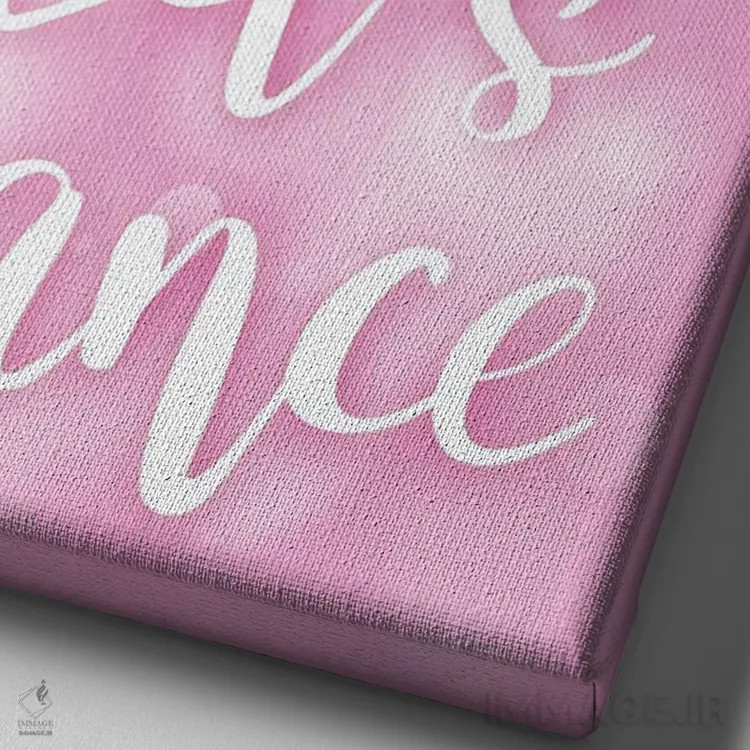 تابلو دکوراتیو توپ دیسکو بیا برقصیم اثر مارتینا پاولوا - نمای نزدیک بافت بوم