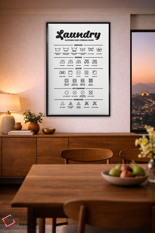 تابلو دکوراتیو لباس شویی نوستالژیک اثر مارتینا پاولوا - D4B