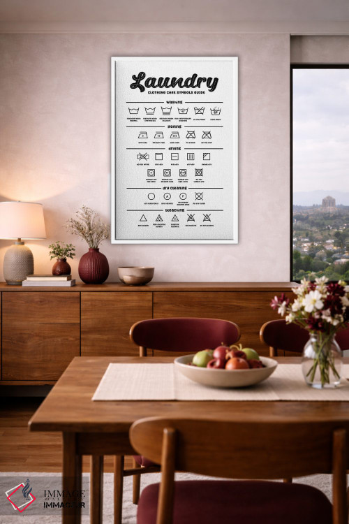 تابلو دکوراتیو لباس شویی نوستالژیک اثر مارتینا پاولوا - D5W