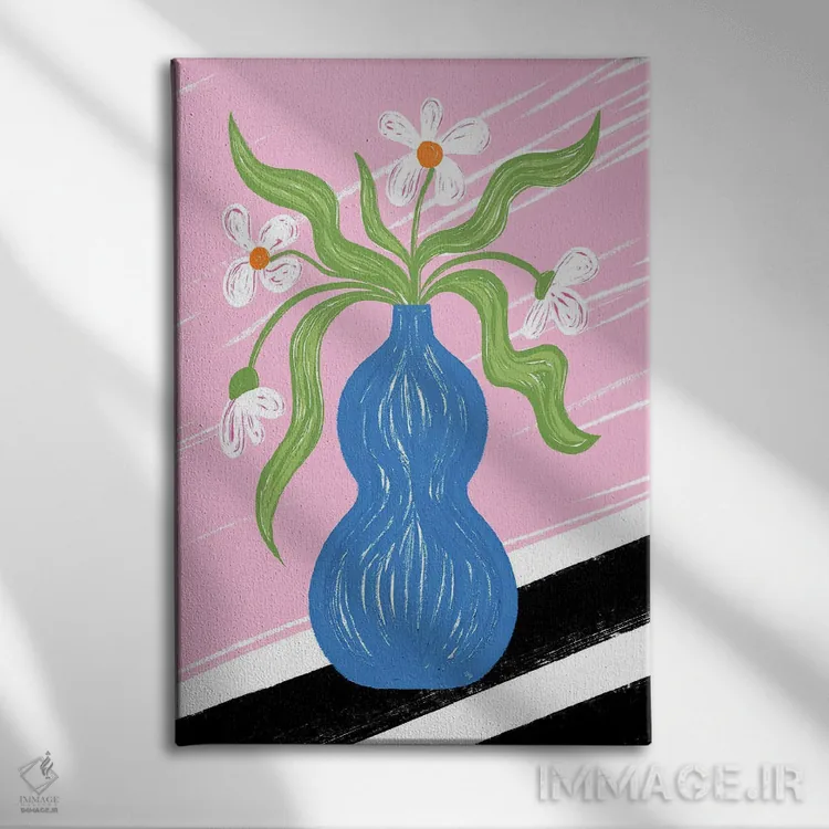 تابلو دکوراتیو حال و هوای آشپزخانه اثر مارتینا پاولوا - نمای روبهرو روی دیوار