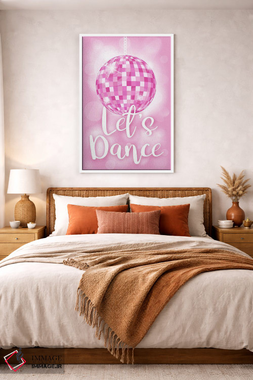 تابلو دکوراتیو توپ دیسکو بیا برقصیم اثر مارتینا پاولوا - D4W