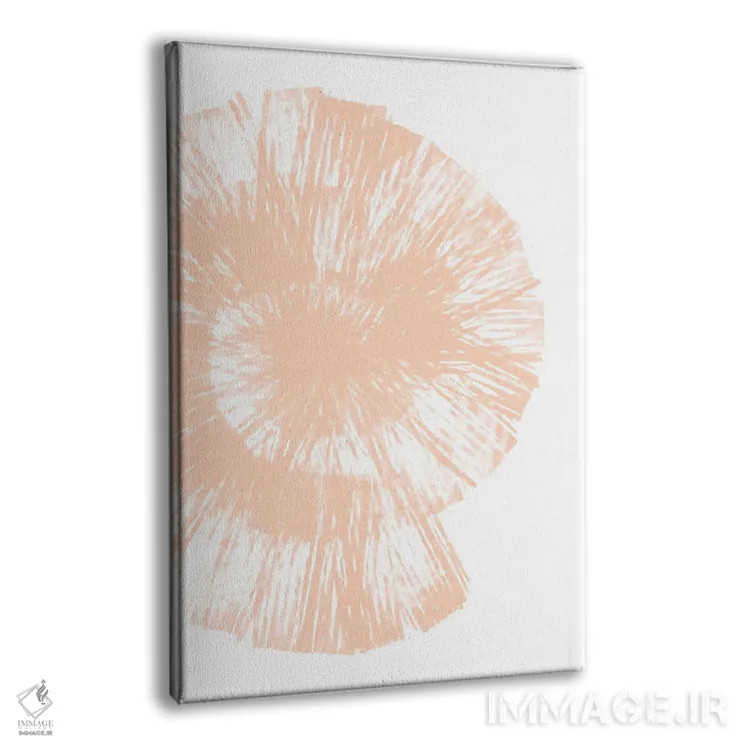 تابلو دکوراتیو پوسته پرز هلو اثر مارتینا پاولوا - نمای پرسپکتیو محصول