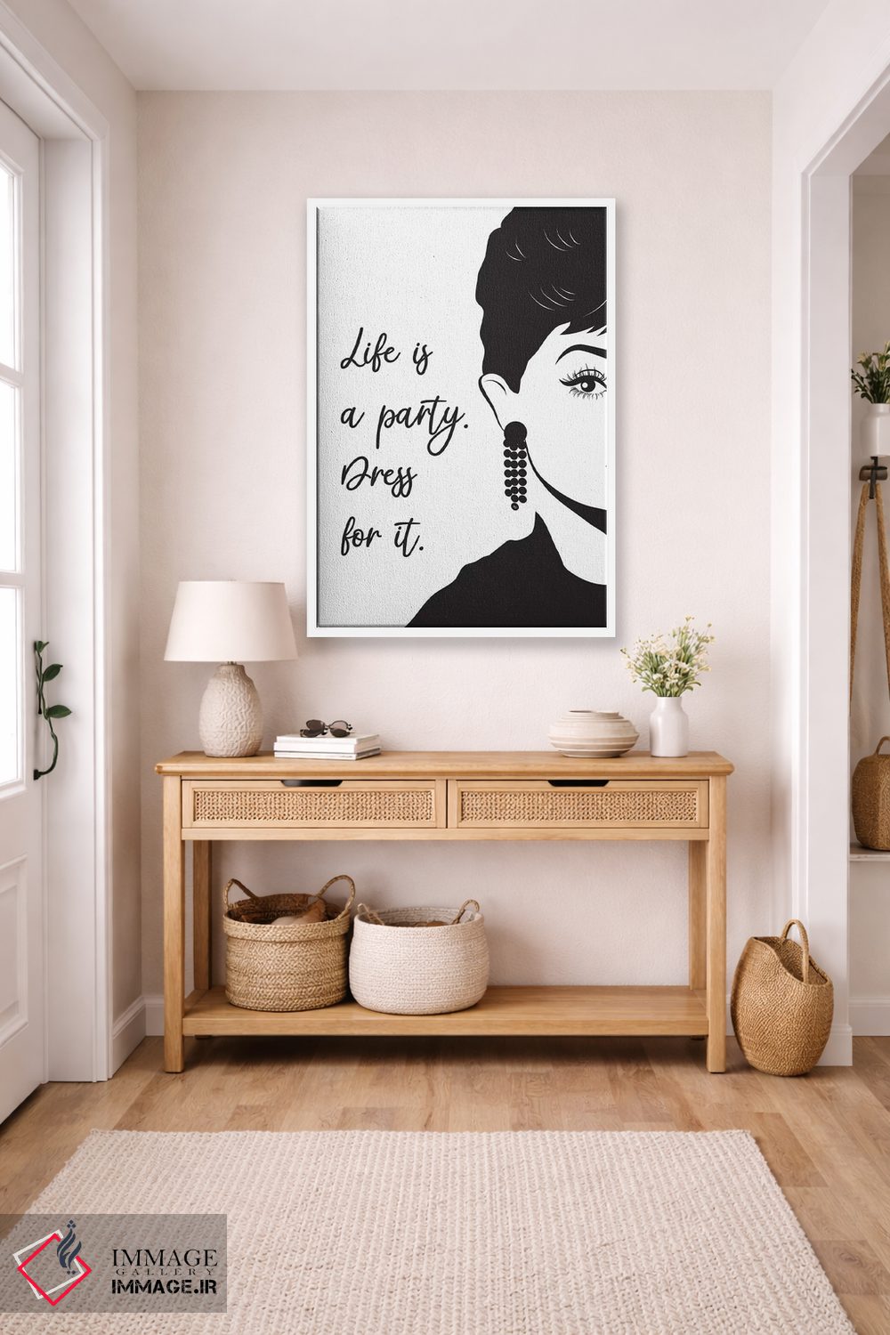 تابلو دکوراتیو آدری ۲ اثر مارتینا پاولوا - D4W