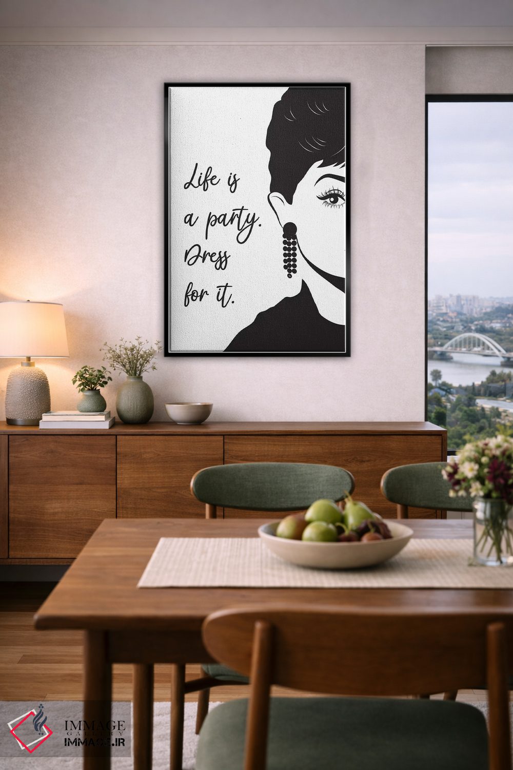 تابلو دکوراتیو آدری ۲ اثر مارتینا پاولوا - D6B