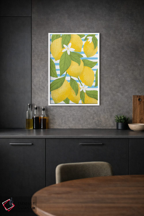 تابلو دکوراتیو لیموهای پوزیتانو اثر مارتینا پاولوا - D1W