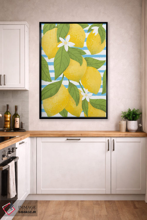 تابلو دکوراتیو لیموهای پوزیتانو اثر مارتینا پاولوا - D2B
