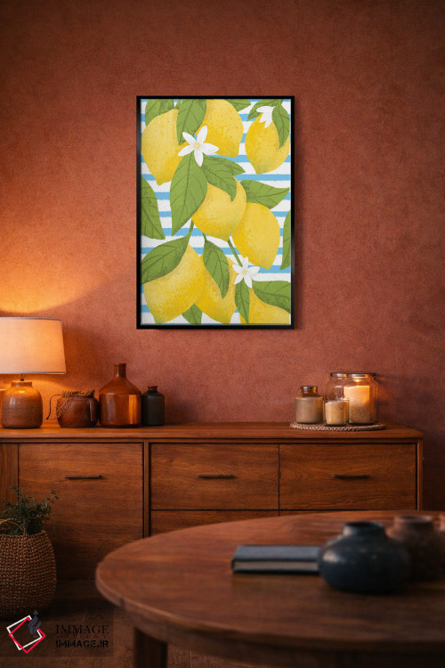 تابلو دکوراتیو لیموهای پوزیتانو اثر مارتینا پاولوا - D4B