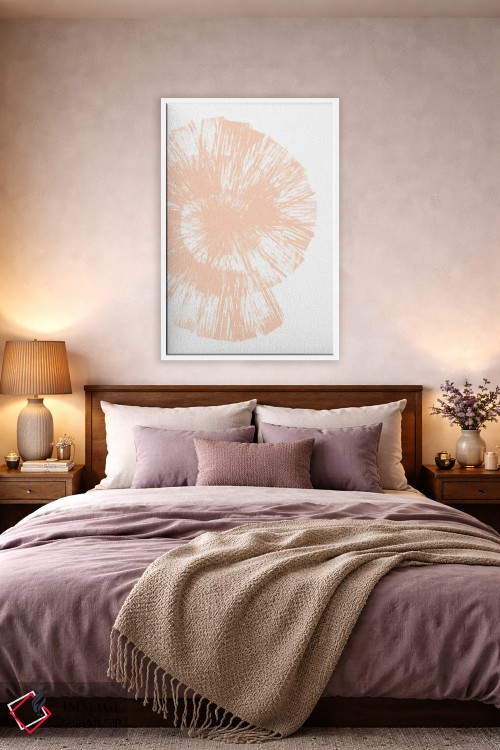 تابلو دکوراتیو پوسته پرز هلو اثر مارتینا پاولوا - D3W