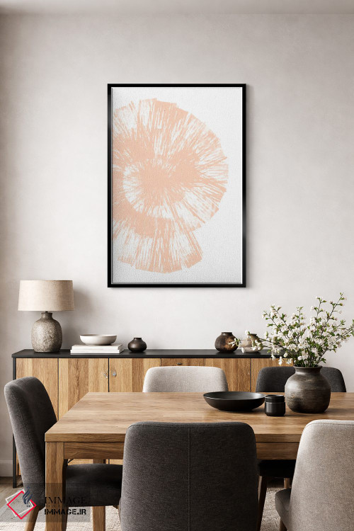 تابلو دکوراتیو پوسته پرز هلو اثر مارتینا پاولوا - D4B