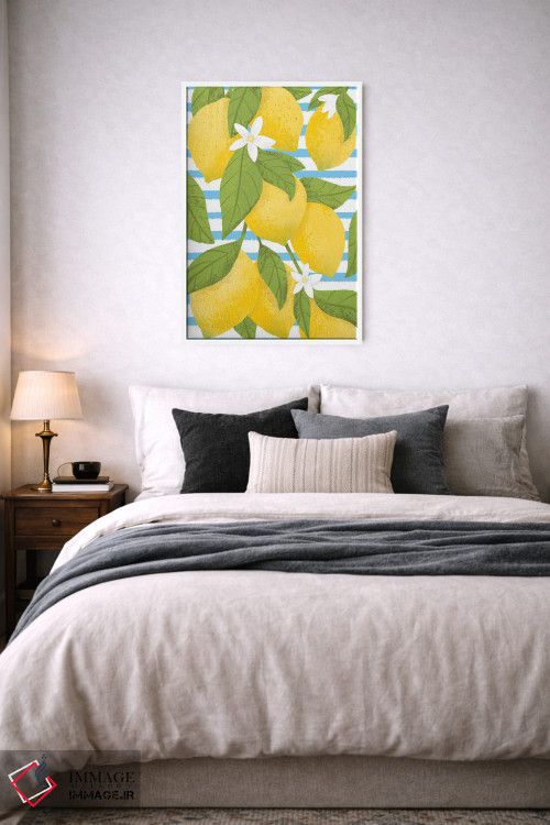 تابلو دکوراتیو لیموهای پوزیتانو اثر مارتینا پاولوا - D5W
