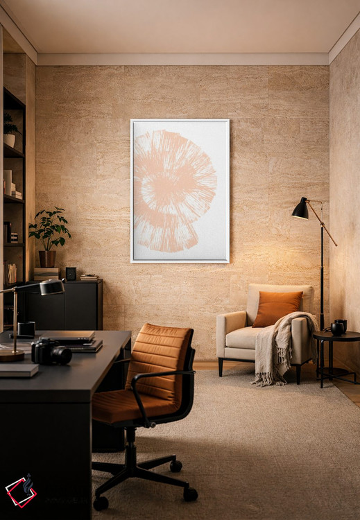 تابلو دکوراتیو پوسته پرز هلو اثر مارتینا پاولوا - D6W