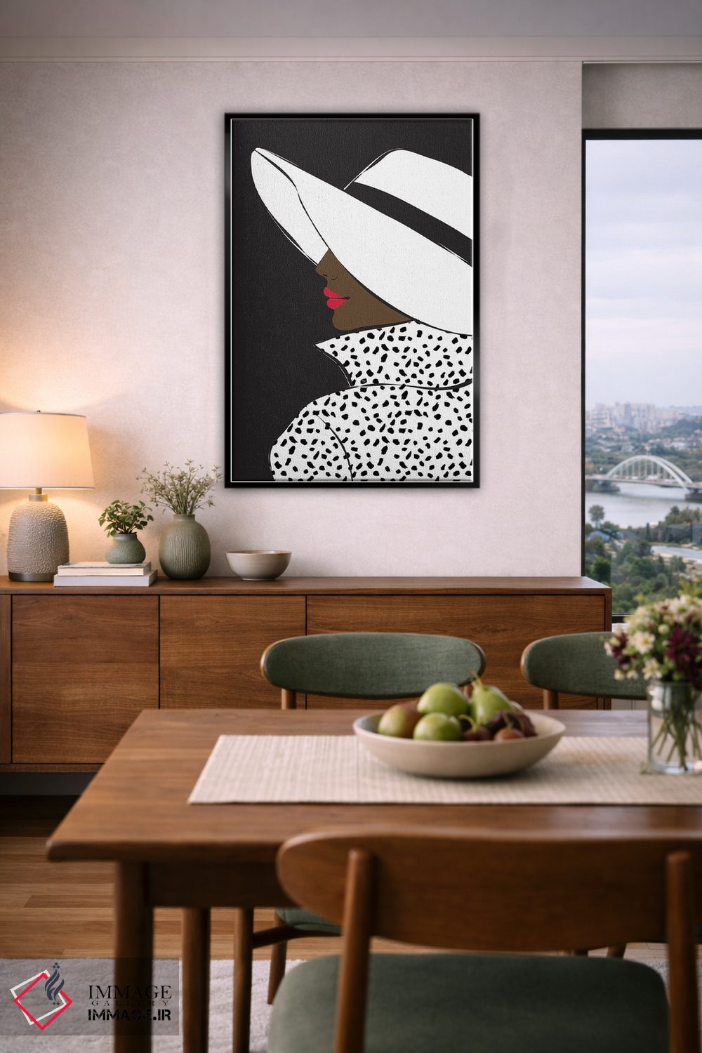 تابلو دکوراتیو بلر ۲ اثر مارتینا پاولوا - D6B