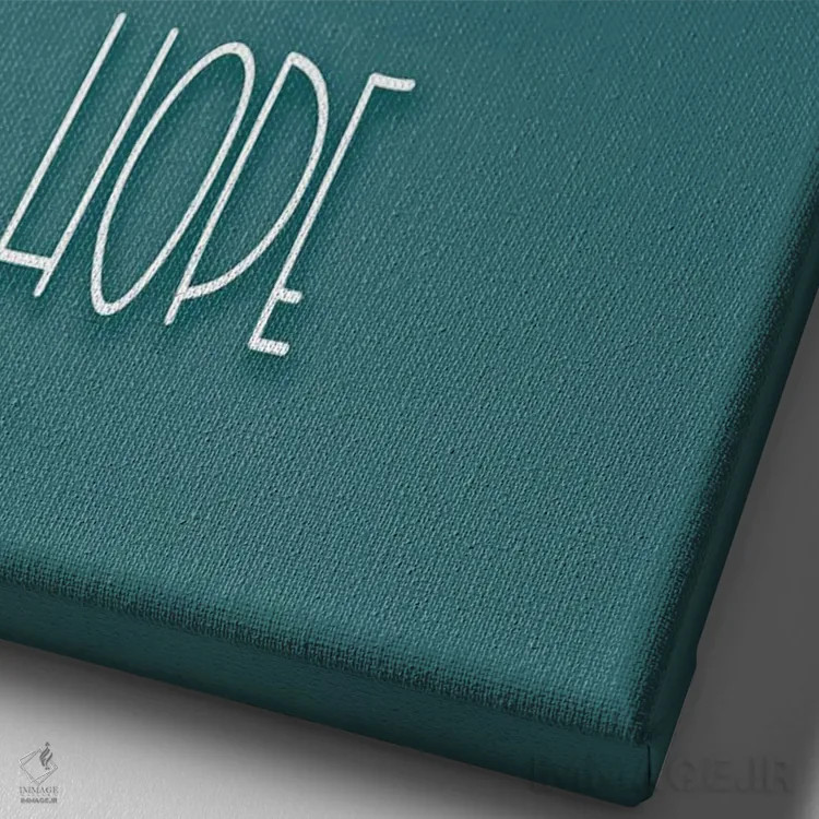 تابلو دکوراتیو پروانه امید اثر مارتینا پاولوا - نمای نزدیک بافت بوم