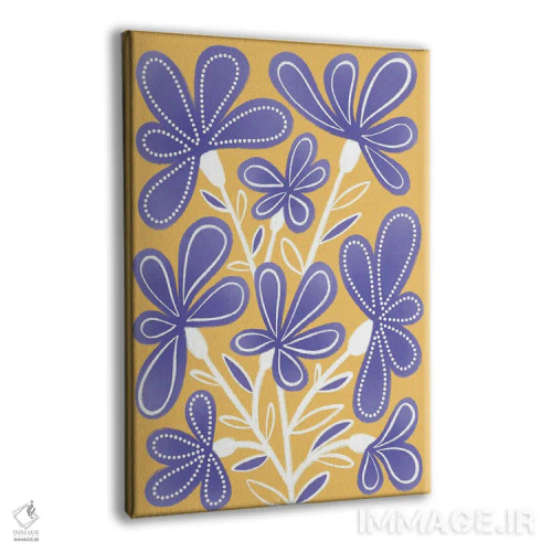 تابلو دکوراتیو شکوفه را فراموش نکن اثر مارتینا پاولوا - نمای پرسپکتیو محصول