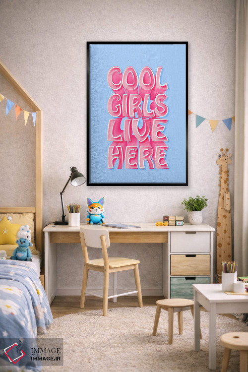 تابلو دکوراتیو دختران خفن اثر مارتینا پاولوا - D2B