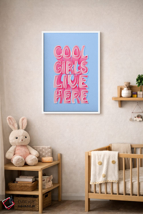 تابلو دکوراتیو دختران خفن اثر مارتینا پاولوا - D3W