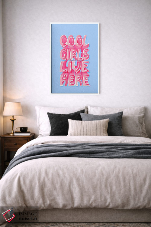 تابلو دکوراتیو دختران خفن اثر مارتینا پاولوا - D5W