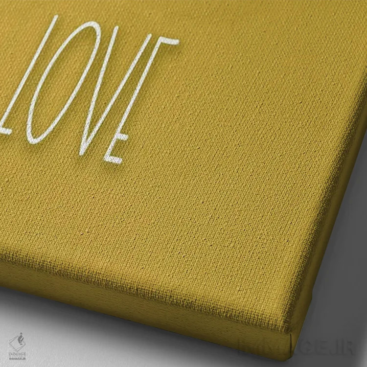 تابلو دکوراتیو پروانه عشق اثر مارتینا پاولوا - نمای نزدیک بافت بوم