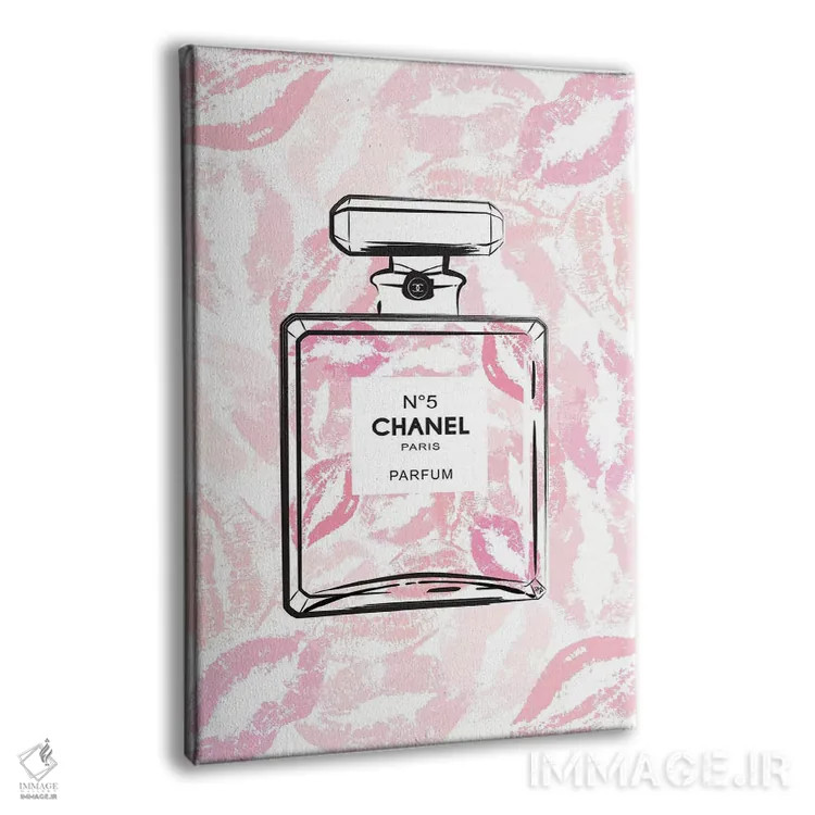 تابلو دکوراتیو بوسه شنل اثر مارتینا پاولوا - نمای پرسپکتیو محصول