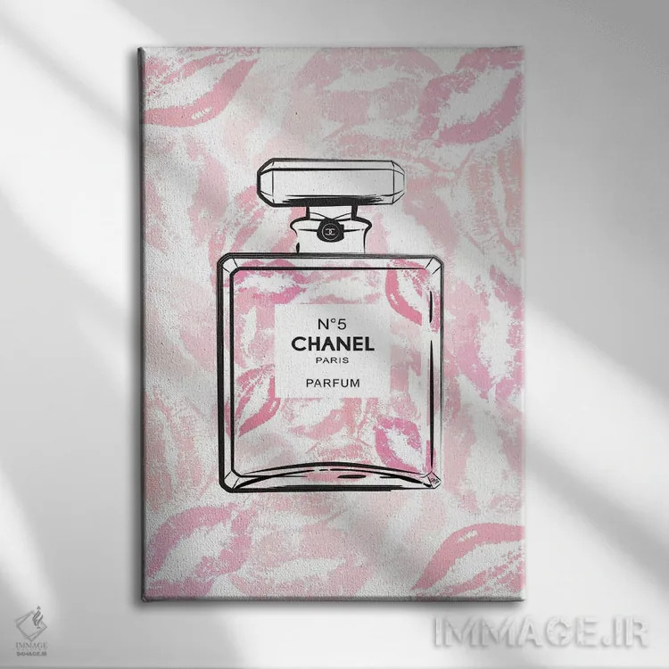 تابلو دکوراتیو بوسه شنل اثر مارتینا پاولوا - نمای روبهرو روی دیوار