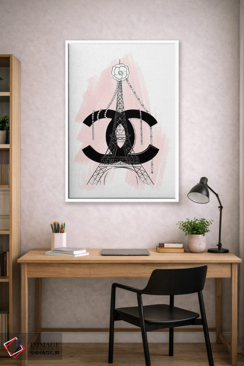 تابلو دکوراتیو شنل پاریس اثر مارتینا پاولوا - D1W