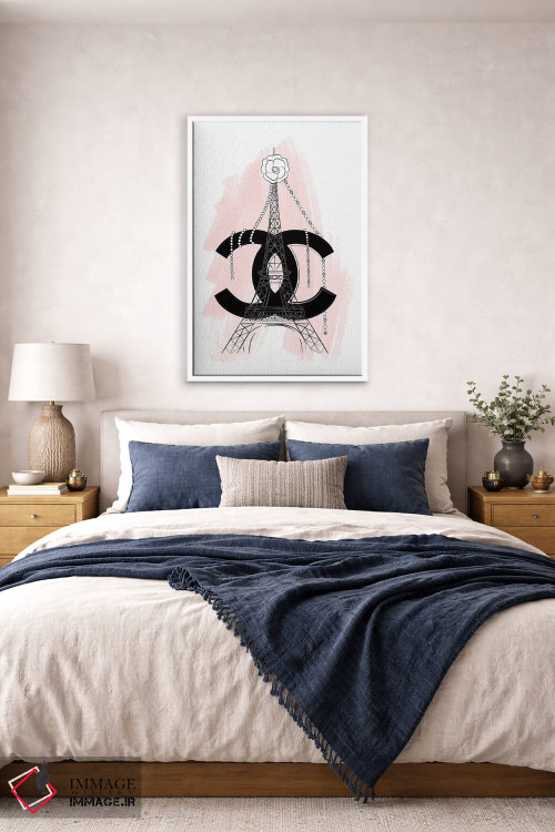 تابلو دکوراتیو شنل پاریس اثر مارتینا پاولوا - D6W