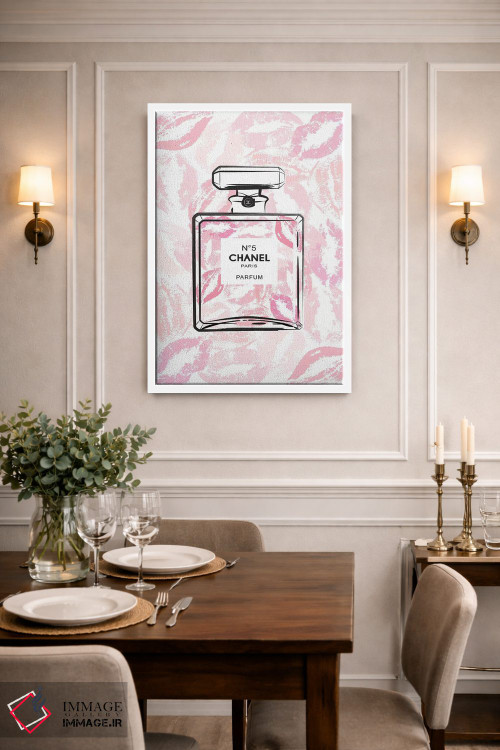 تابلو دکوراتیو بوسه شنل اثر مارتینا پاولوا - D1W