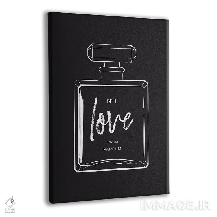 تابلو دکوراتیو عطر عشق اثر مارتینا پاولوا - نمای پرسپکتیو محصول