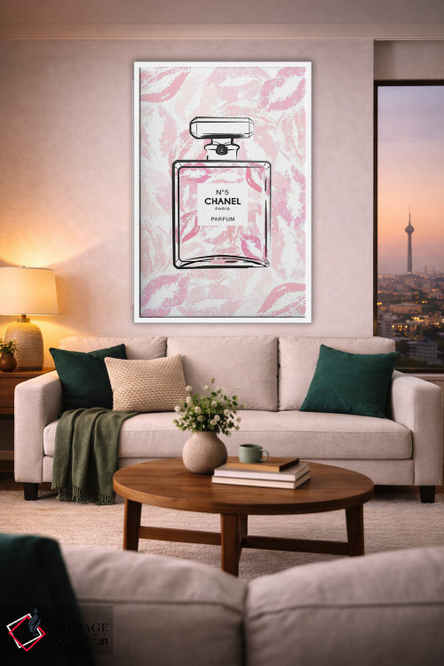 تابلو دکوراتیو بوسه شنل اثر مارتینا پاولوا - D2W